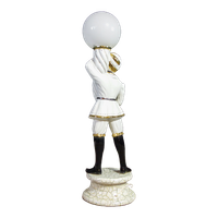Vintage Staande Moor Lamp – Hollywood Regency – 1970