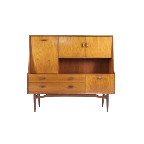 G Plan Victor Wilkins Highboard Kast 'Horwich' Vintage