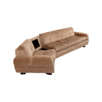 1960’s Vintage Italian Design Curved Sofa