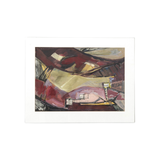 Kunstwerk Acryl Op Papier 68809 1