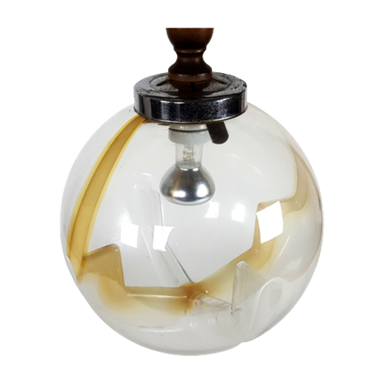 Murano - Toni Zuccheri - Xl Hanglamp - Mondgeblazen - 70's 1