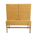 Jitona Highboard In Glossy Wood 1970S thumbnail 1