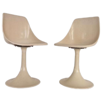 Space Age Vintage Tulp Stoelen Eero Saarinen