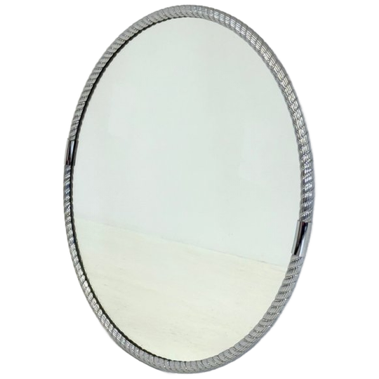 Ronde Vintage Spiegel Met Buisframe 1