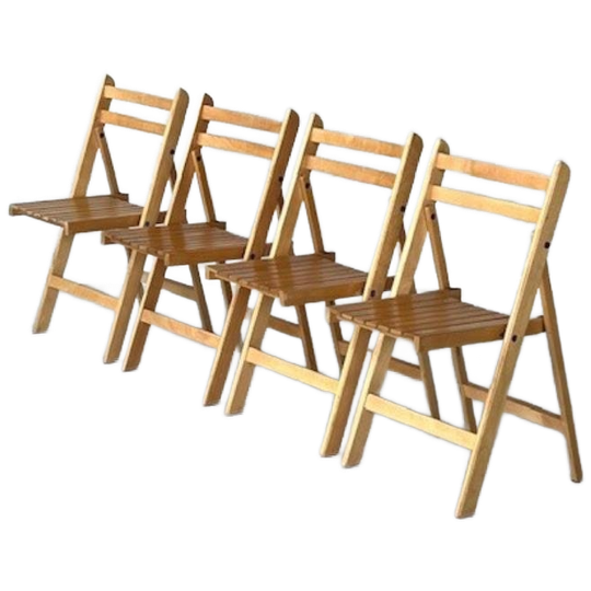 Jaren 70 Klapstoelen 4x Vintage Retro Klapstoel Prijs P/stuk 1