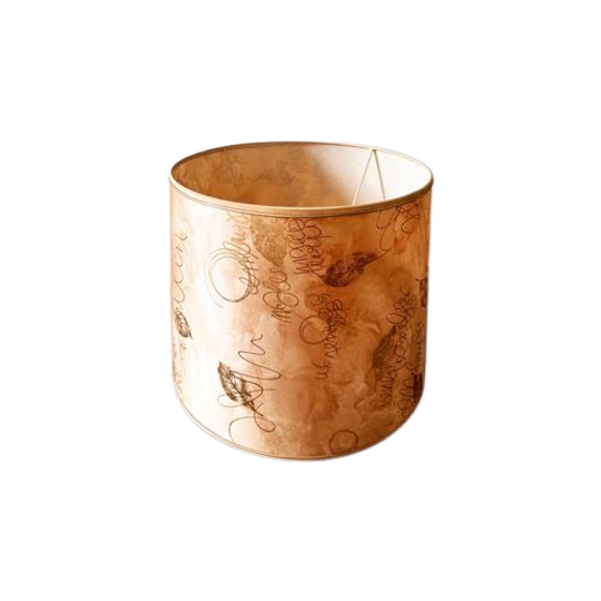 Vintage Goudkleurige Lampenkap 1