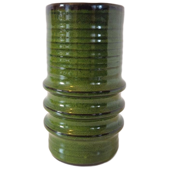 Van Eck Vintage Vaas Groene Keramieke Vaas Jaren 70 1