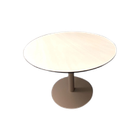 Design Ronde T-Table In Natuurlijke Tinten