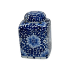 Delfts Blauw Porcelyne Fles Theebus thumbnail 1