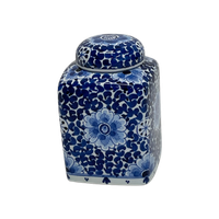 Delfts Blauw Porcelyne Fles Theebus