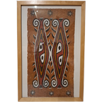 Zeldzame Kulit Kayu Boombastvel Doek Maro Tapa West-papua Indonesië thumbnail 1