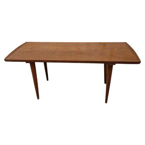 Vintage Salontafel Jaren 60 Teakhouten Coffeetable