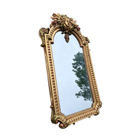 Franklin Mint Jaren 80, Louis Xiv Spiegel, Goudkleurig Fraai Gedetailleerd