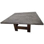 Vintage Fossil Stone Salontafel thumbnail 1