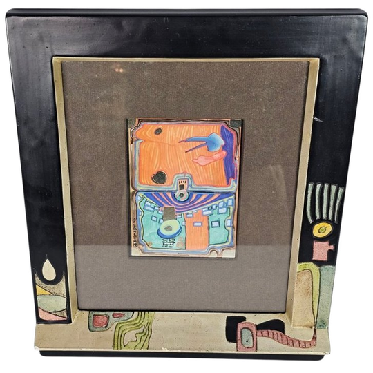 Friedensreich Hundertwasser - 'kleiner Palast Der Krankheit' - Litho - 1973 1