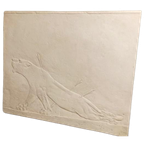 Assyrisch Reliëf Van Gewonde Leeuwin, Muurkunst, 86 X 74 Cm thumbnail 1