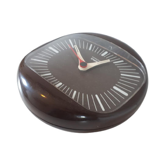 Jaren 70 Vintage Klok Inproco Kwarts Spaceage Retro Klok 1