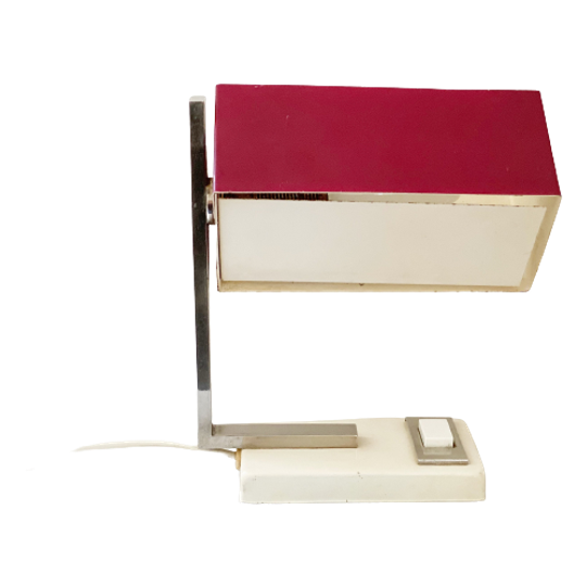 Vintage Kaiser Leuchten Bureaulamp Met Rechthoekige Kap 1