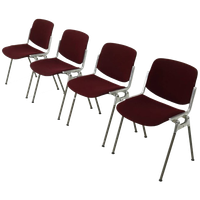 4 X Dsc Stoelen By Giancarlo Piretti For Castelli Jaren 70