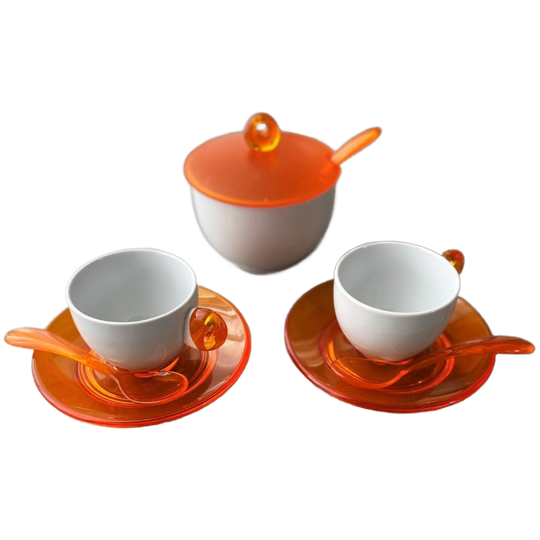 Vintage Guzzini Espresso Set 1