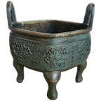 Bronzen Chinese Wierrook Brander thumbnail 1
