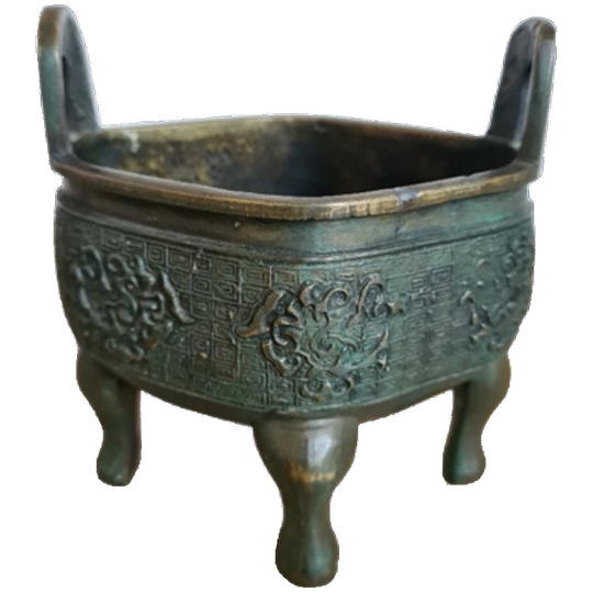 Bronzen Chinese Wierrook Brander 1
