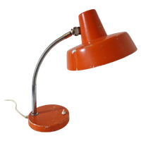 Vintage Bureaulamp Oranje Lamp Desklight Jaren 70 Retro Lamp