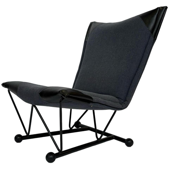 Vintage Flyer Fauteuil Pierre Mazairac En Karel Boonzaaijer 1