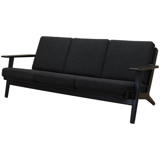 Oak Sofa, Danish Design, 1960s, Designer: Hans. J. Wegner, Production: Getama 1