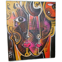Simeon Gonzales (xx) - Tu Y Yo Originele Schilderijen Mmiart