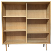 Midcentury Eiken Boekenkast Uit De Jaren 60, Zweeds