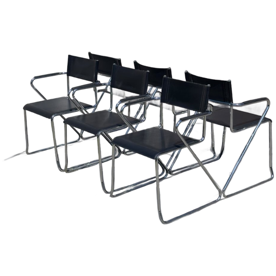 Vintage Buisframe Eetkamerstoel– Bauhaus, Marcel Breuer 1