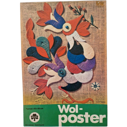 Retro Wandkleed Pakket Wol Poster Kleed