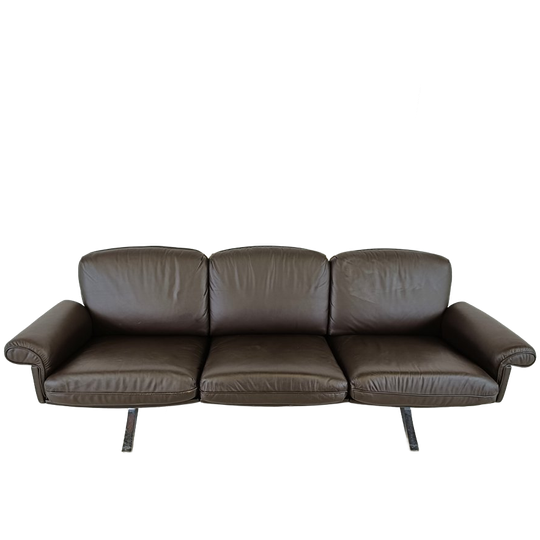 De Sede Ds31 Sofa In Brown Leather, 1970s 1