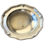 Vintage Silver Bowl With Shell Ornaments thumbnail 1