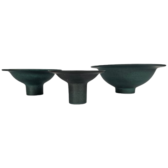 Cor Unum - Theo Potmeer/bart Reeser - Vazen/kandelaar Set - 80's 1