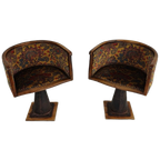 Unieke Draaibare Scheepsstoelen | Circa 1900–1920 thumbnail 1