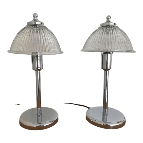2 X Art Deco Tafellampen