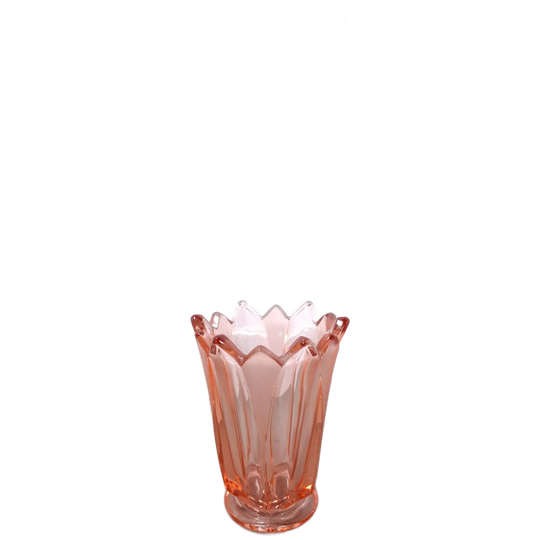 Roze Glazen Vaas, Bloemenvaas 1