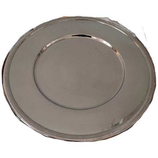 Set Van 4 Inox Onderzetborden, Vervaardigd Door Het Gerenommeerde Huis 'jean Couzon'. 1