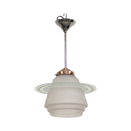 Art-deco Saturnus Hanglamp 1