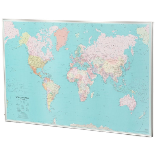 Officenow Landkaart, Wereld, 150 X 95 Cm 1