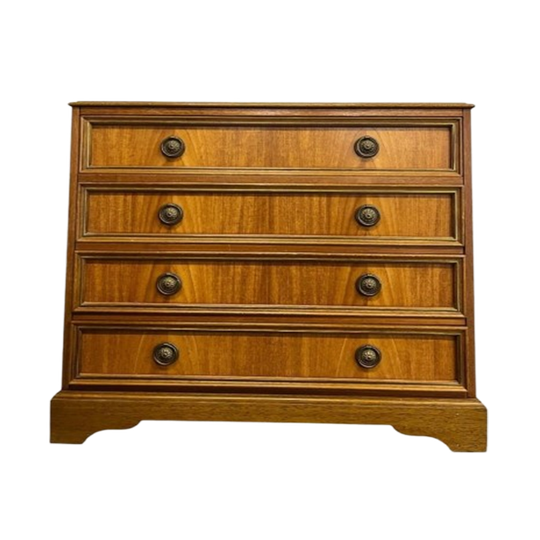 Vintage Mini Ladekast / Houten Commode 1