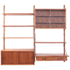 Deens Design Teak Wandsysteem, 1960s thumbnail 1