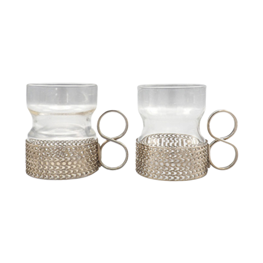 Set Iittala Tsaikka Theeglas Met Houder 1