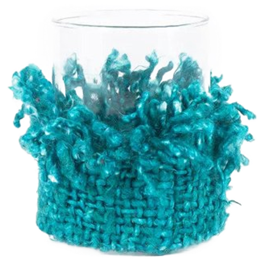 Bazar Bizar | De Oh My Gee Kaarsenhouder - Aqua - M 1