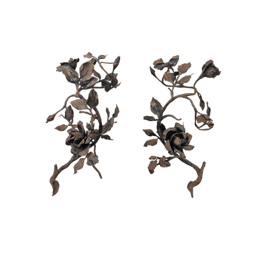 2 Smeedijzeren Sierstukken A. Hendrick 1