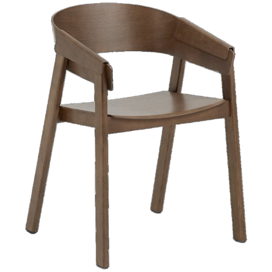 Muuto / Cover Armchair / Stained Dark Brown 1