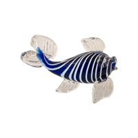 Vintage Glazen Vis Murano Vis