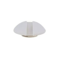 Vintage Micron Plafondlamp Melk Glas Italy Design ‘80